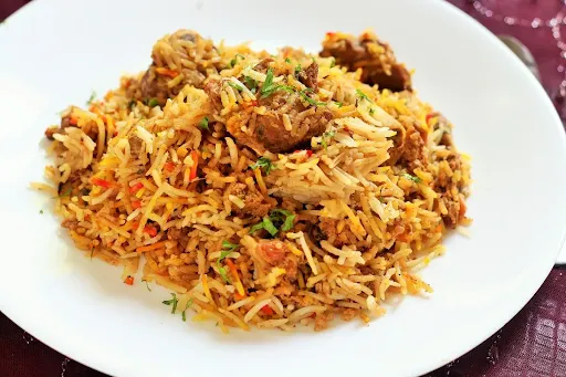 Mutton Bhuna Zafrani Biryani