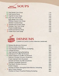 House Of Dimsums menu 1