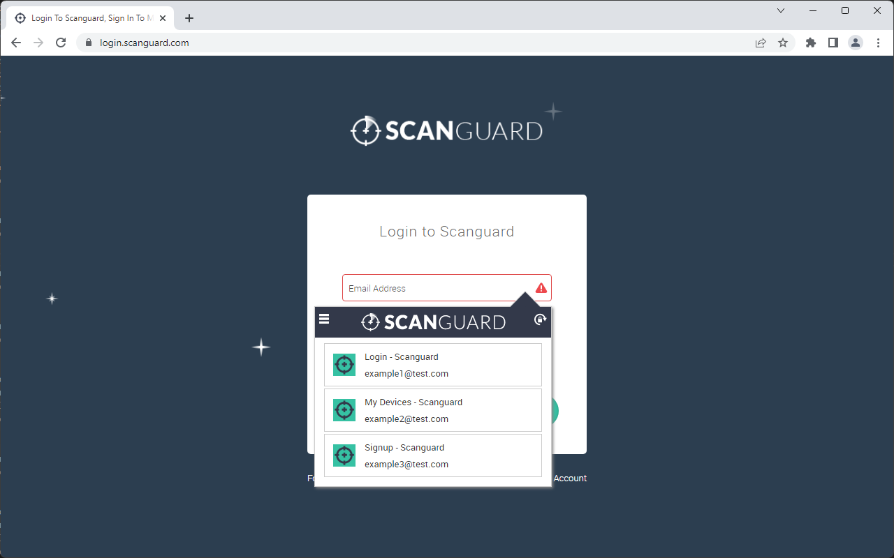 Scanguard Password Vault Assistant Preview image 1