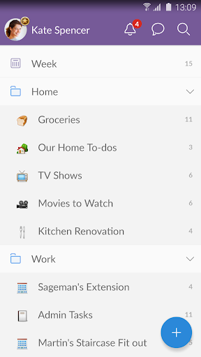 Wunderlist: To-Do List & Tasks