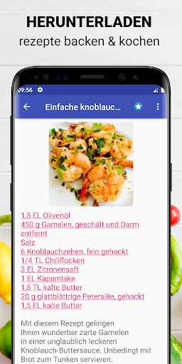 Garnelen rezepte app deutsch kostenlos offline