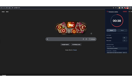 Pomodoro Timer IS Jemica screenshot 1