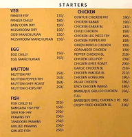 Biryani Cart menu 1