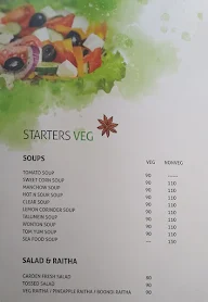 Sindhoora Gardenia menu 2