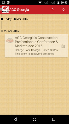 AGC Georgia Event App