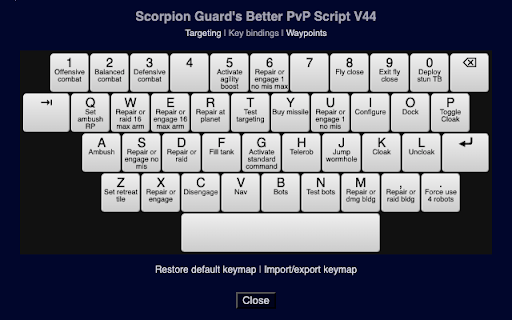 Scorpion Guard's Better PvP for Pardus