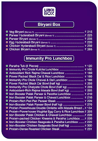 Immunity Booster Meals By Lunchbox menu 5
