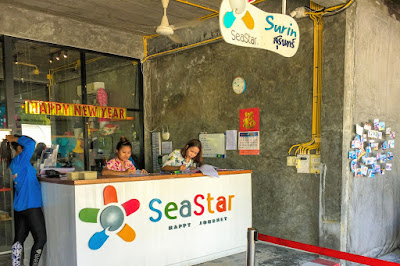 Check-in with SeaStar Andaman at Nam Khem Pier in Khao Lak