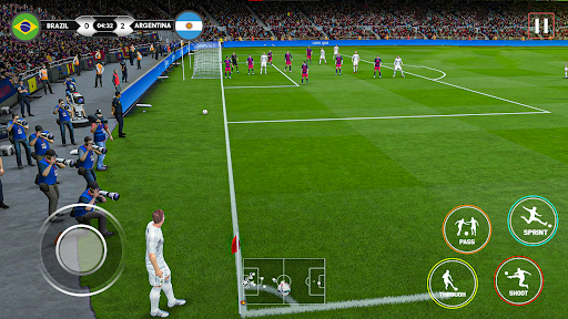 Screenshot Football Games 2024: Real Goal