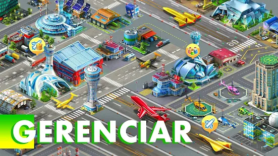 download Airport City Apk Mod unlimited money