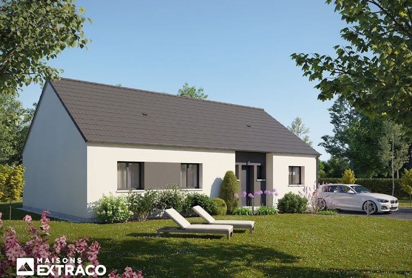  Vente Terrain + Maison - Terrain : 750m² - Maison : 105m² à Perruel (27910) 