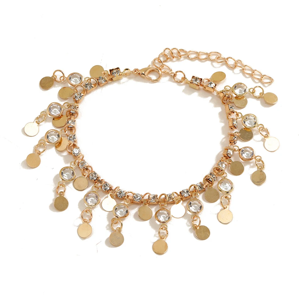 Modieuze, hoogwaardige all-match enkelband voor dames, perfect voor het strand. Een stijlvol accessoire dat bij elke outfit past en je zomerlook compleet maakt.
