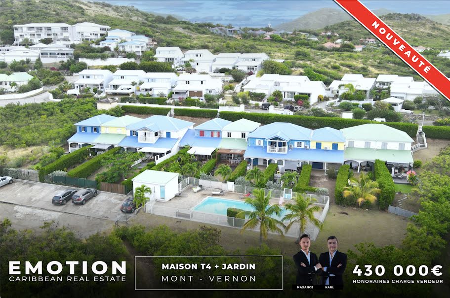 Vente maison 4 pièces 84 m² à Saint-Martin (97150), 430 000 €