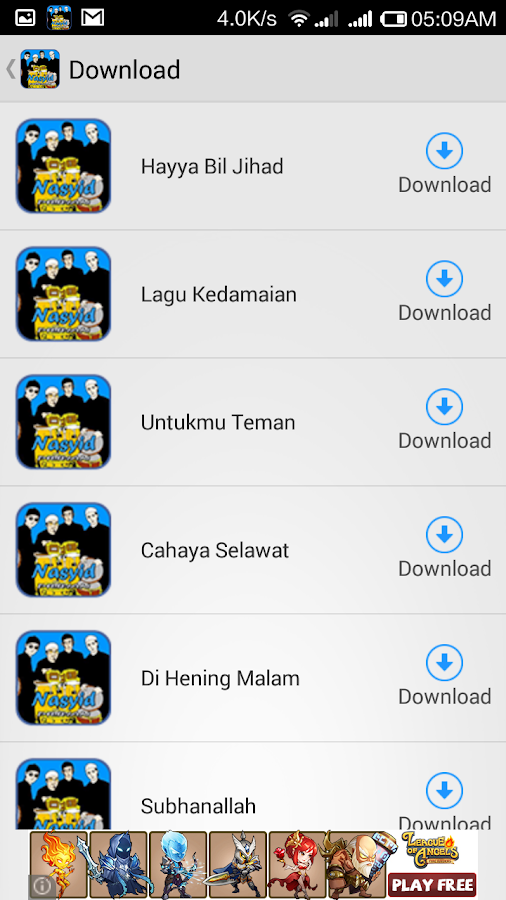 Free Download Mp3 Lagu Nasyid Terbaru - kindlhosting