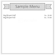 Sanjay Shudh Shakahari Veg Biryani menu 1