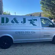 D & J Plastering Logo