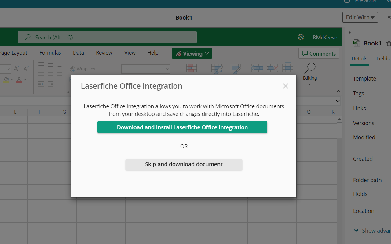 Laserfiche Web Access Extension Preview image 0