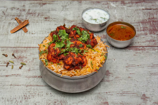 Chicken Fry Piece Biryani