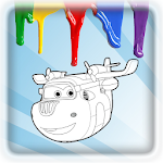 Cover Image of डाउनलोड super wingss coloring book (with animals) 1.0.0 APK