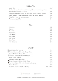 Cafe Diva menu 2