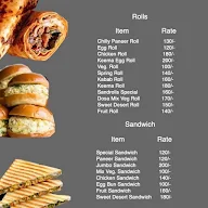 Sandrolls menu 1