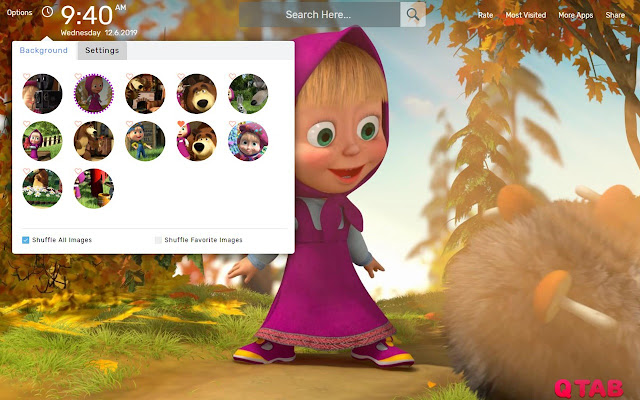 Masha and The Bear 3 Wallpapers HD Theme