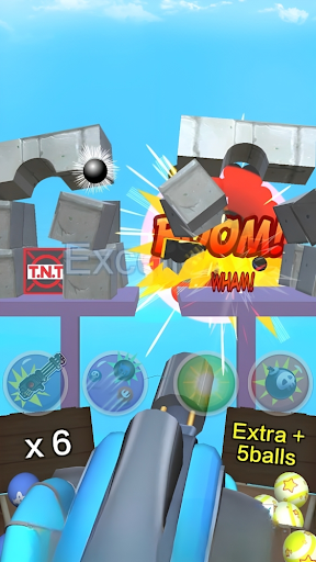 Screenshot Cannon Ball Strike- Knock Cans