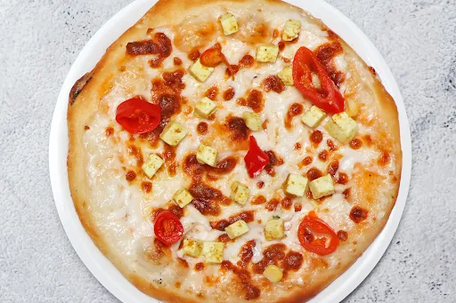 Paneer Red Pepper Pizza