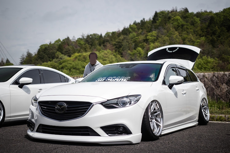 アテンザワゴンのHIROSHIMA　MAZDA　MEETING・オフ会・トランクオーディオ・撮って頂き感謝に関するカスタム事例の投稿画像4枚目