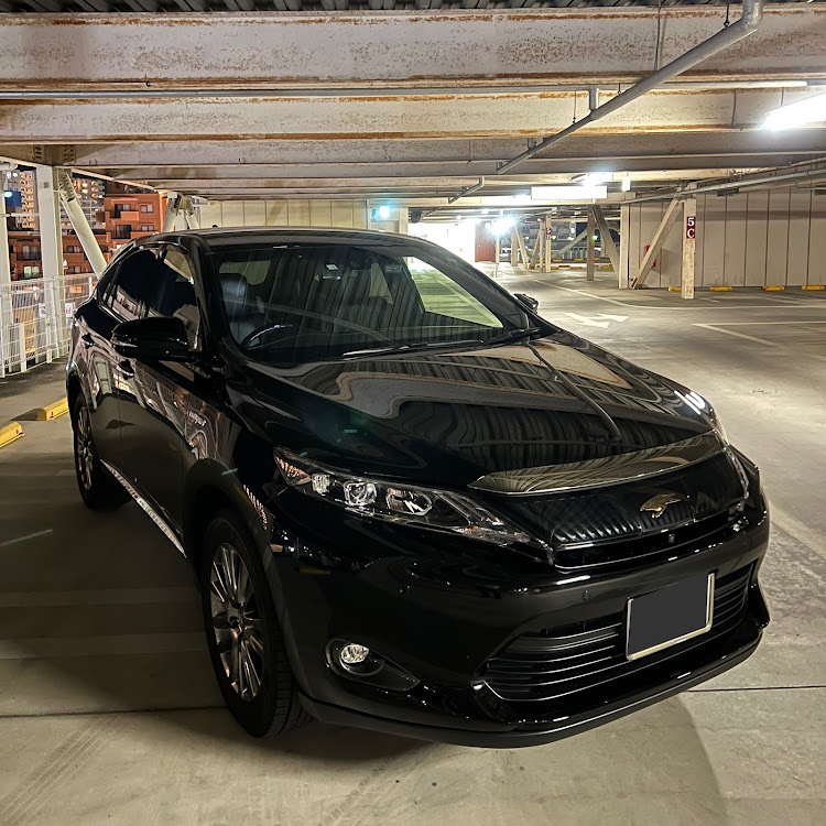 ハリアーの愛車の半顔が見たい・洗車・キリ番逃したに関するカスタム事例の投稿画像6枚目