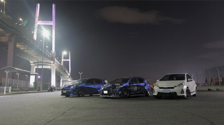 アクアG'sのMT前夜・大黒ふ頭・大黒PAに関するカスタム事例の投稿画像2枚目