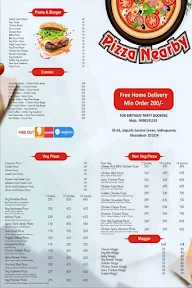 Pizza Nearby menu 1