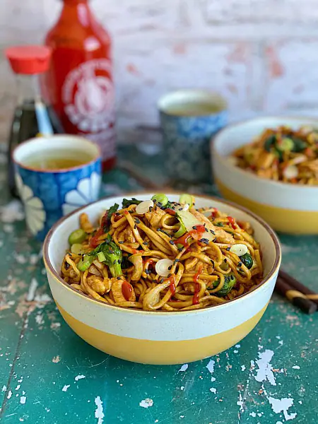 Chicken Chilli Garlic Noodles