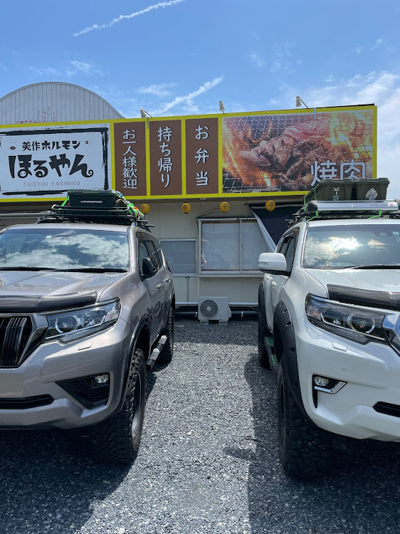 ランドクルーザープラドのキャンプ・トムソーヤ冒険村・ほるやん・岡山・美作に関するカスタム事例の投稿画像1枚目