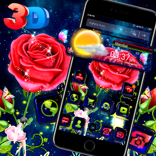 3D Rose Glass Tech Theme ?