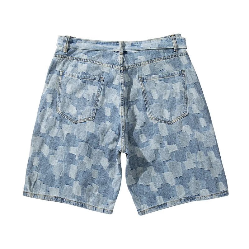 Title 6, Europese en Amerikaanse denim shorts, gewassen ...