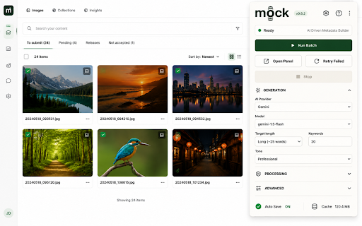 mOck - AI Driven Metadata Builder screenshot 1