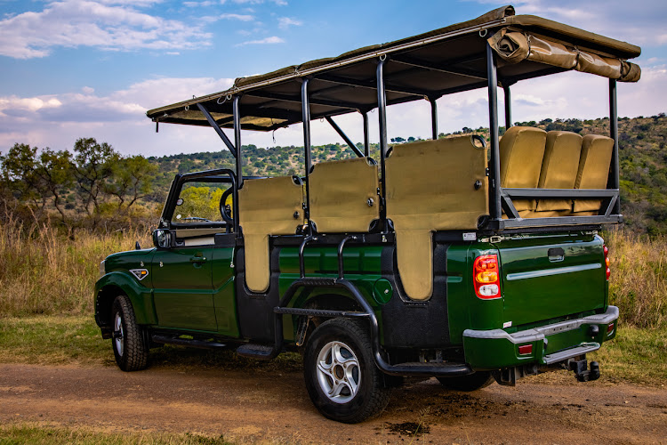 In the back, Mahindra has added nine individual padded seats, each with an anchored lap belt.