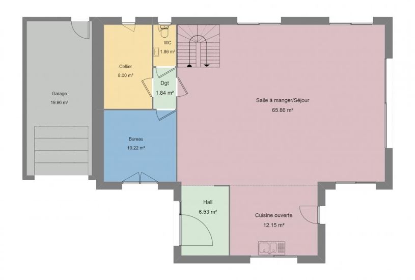  Vente Terrain + Maison - Terrain : 962m² - Maison : 165m² à Villeneuve-la-Rivière (66610) 