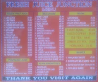 Fresh Juice Junction menu 1