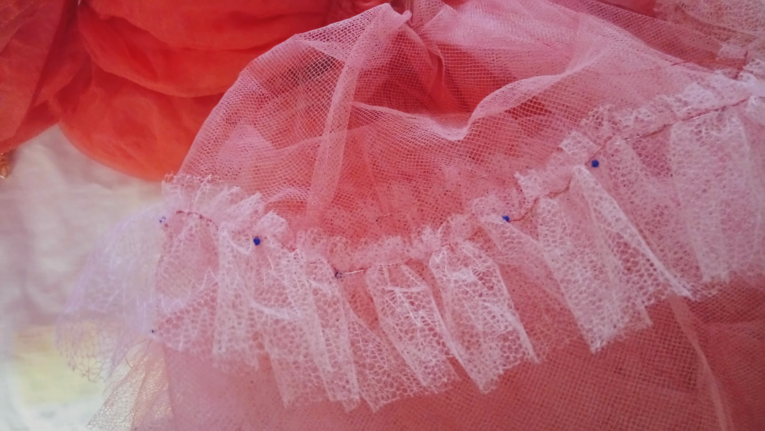 Crinoline In-Progress: Bubblegum Dreaming Cage Dress - DIY Fashion Garment | fafafoom.com