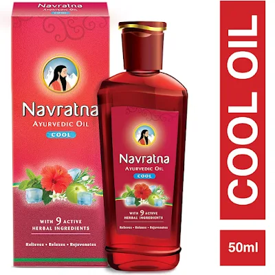 Navratna Hair Oil - Cool