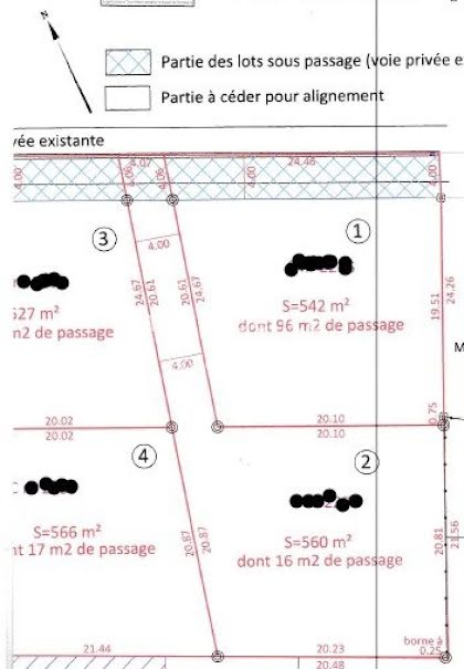 Vente terrain  560 m² à Etaules (17750), 130 500 €