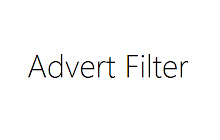 AdvertFilter small promo image