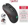 Chuột Không Dây Chơi Game Hxsj T30 Wireless 2.4Ghz (Usb & Type C) Dpi 2400 Cho Laptop, Văn Phòng Gaming - Hàng Chính Hãng