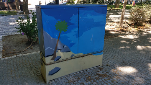 Beach Box Mural