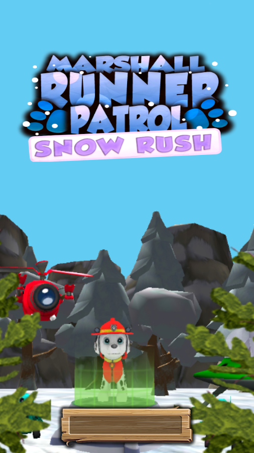   Marshall Runner Patrol: Snow Paw- 스크린샷 
