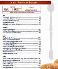 An American Rhapsody menu 1