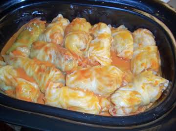 Crock Pot Cabbage Rolls