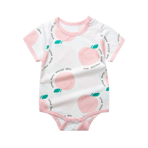Title 20, Girls Short-Sleeved Triangle Jumpsuit Pajamas ...